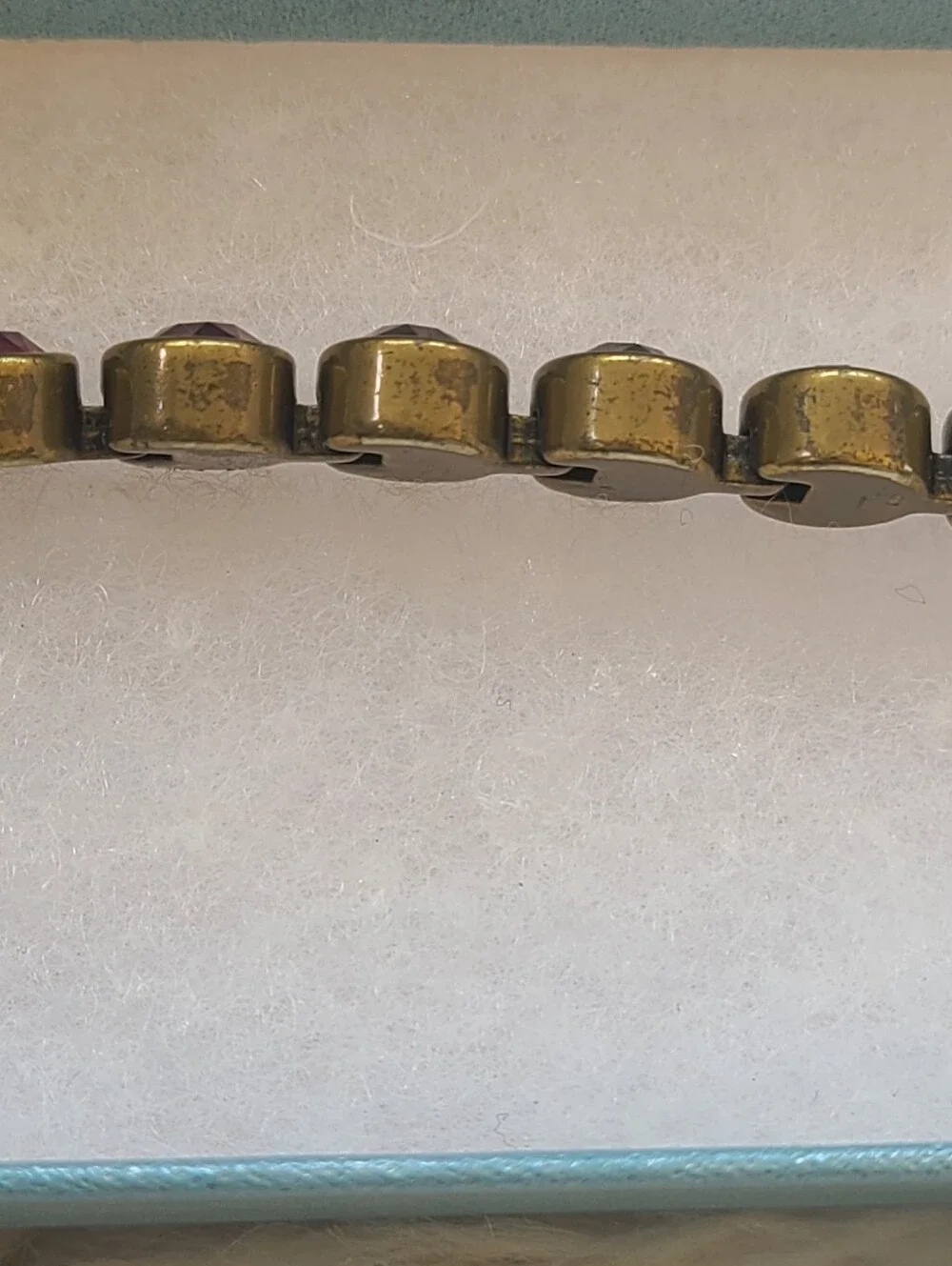 Touchstone By Swarovski Crystal Cyclamen Oxidized Brass Ice Bracelet- Good